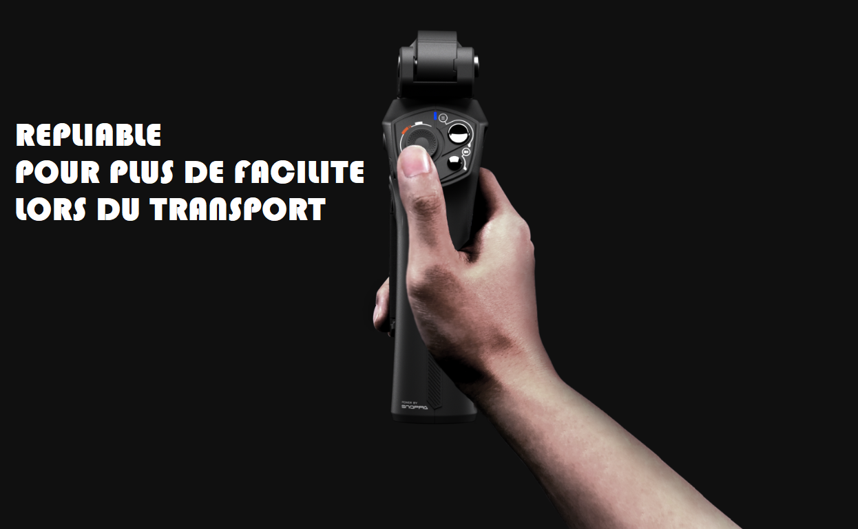 Stabilisateur de smartphone pliable à 3 axes SNOPPA ATOM VS OSMO MOBILE 2 Stabilisateur de smartphone pliable à 3 axes SNOPPA ATOM VS OSMO MOBILE 2